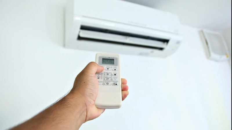 Adjusting a home split system with remote